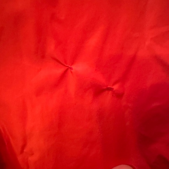 Tibi Italian Sporty Nylon Cami Dress - Red 00 - Picture 5 of 5